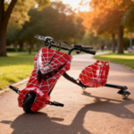 Red Spider Kids Drifting Scooter