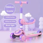 Yellow Little Tiger Kids Scooter