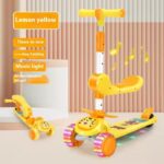 Yellow Little Tiger Kids Scooter