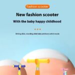 Yellow Little Tiger Kids Scooter